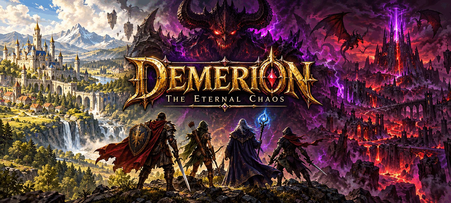 Demerion — The Eternal Chaos : quatre héros face au Chaos